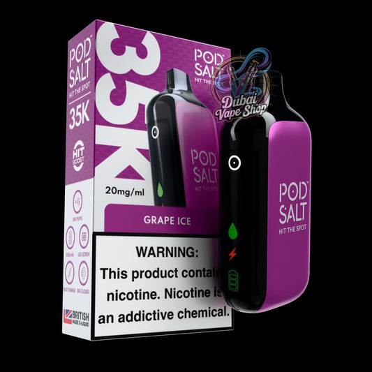 Pod Salt 35000 Puffs 20mg Disposable Vape in Dubai