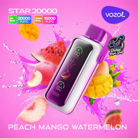 Vozol Star 20000 Puffs Disposable Vape In Dubai