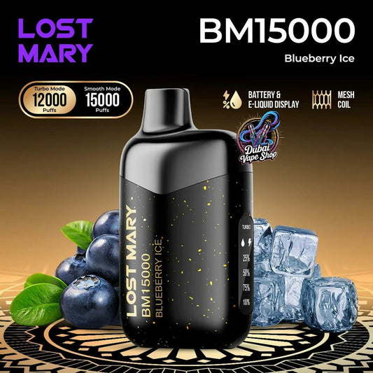 Lost Mary BM15000 Puffs 50mg Nicotine Disposable Vape In Dubai