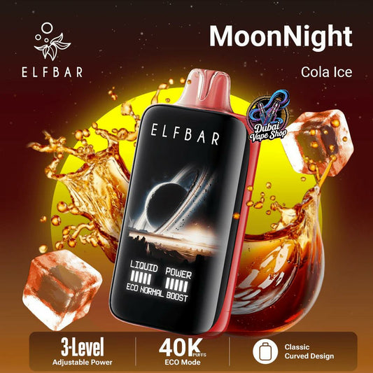 Elfbar Moonlight 40000 Puffs Disposable Vape 50mg In UAE