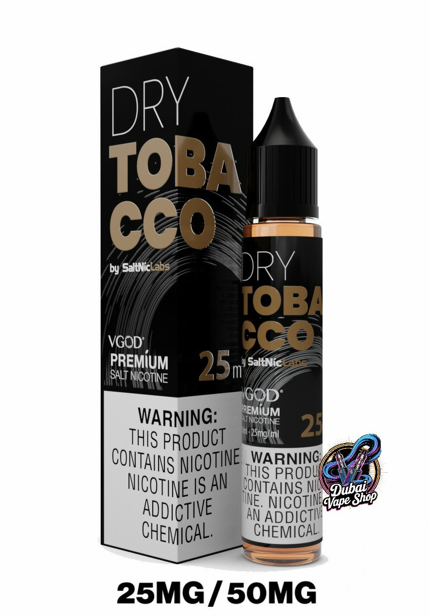 VGOD Dry Tobacco Salt Nic Labs 25mg/50mg in Dubai