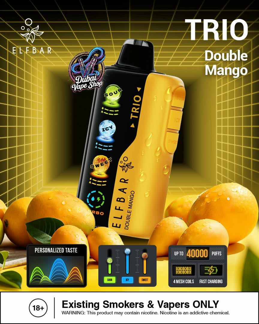 ELF BAR Trio 40000 Puffs Disposable Vape in Dubai