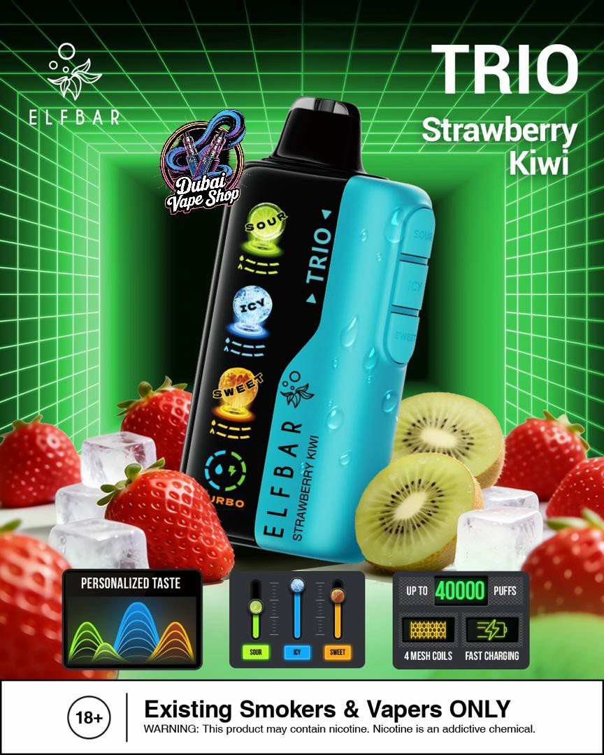 ELF BAR Trio 40000 Puffs Disposable Vape in Dubai