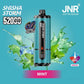JNR Shisha Storm 52000 Puffs Disposable Vape 2% DTL in UAE