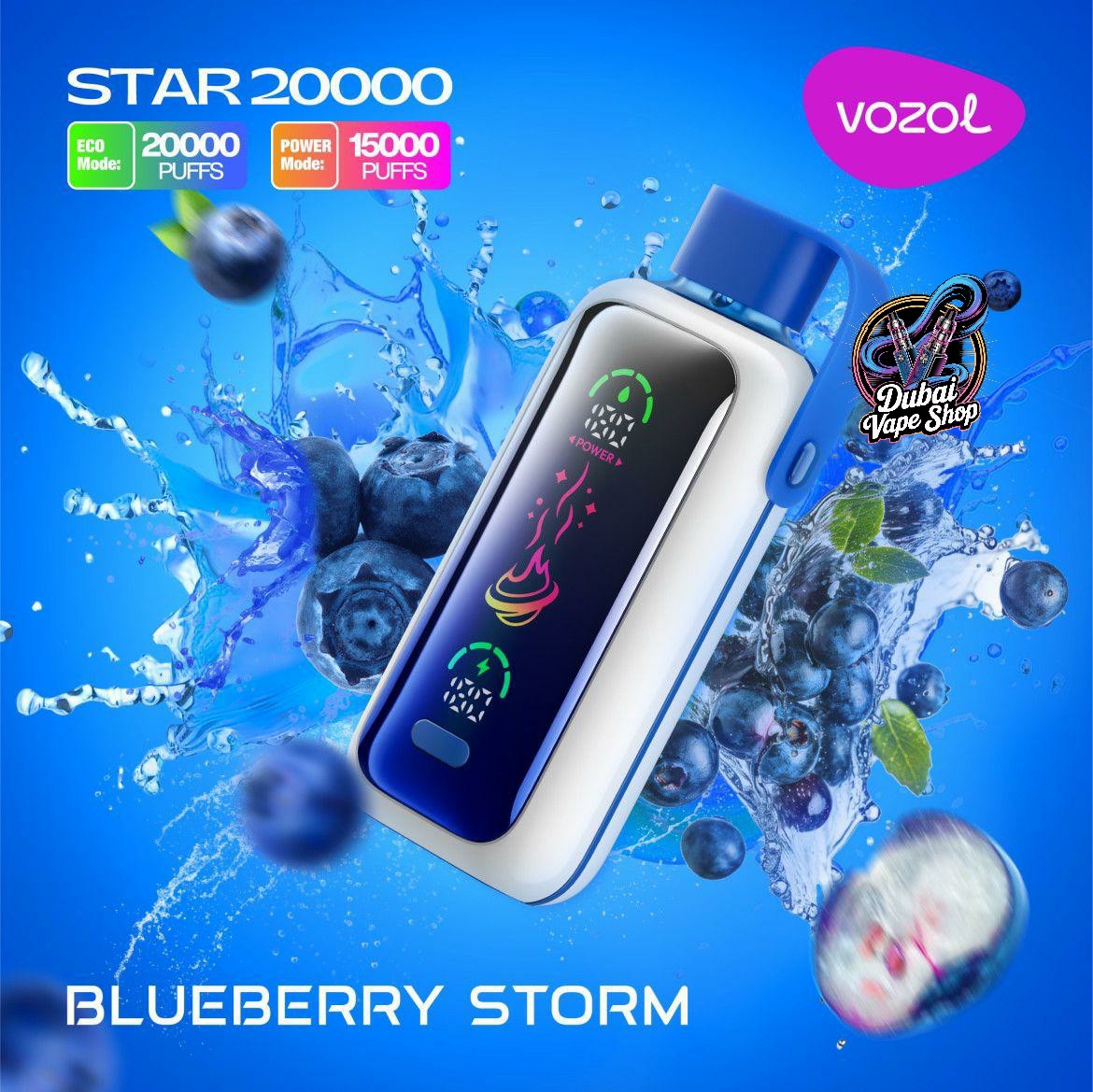 Vozol Star 20000 Puffs Disposable Vape In Dubai