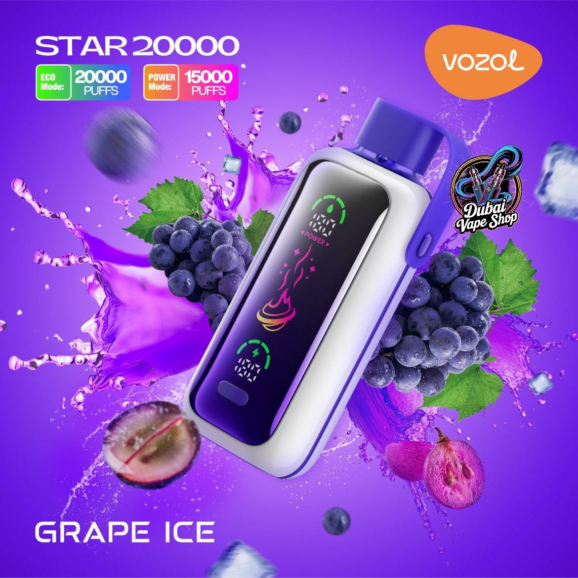 Vozol Star 20000 Puffs Disposable Vape In Dubai