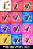 Vozol Star 20000 Puffs Disposable Vape In Dubai