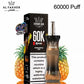 Al Fakher E Hose X 60000 Puffs Crown Bar Hookah Disposable Vape In DUBAI