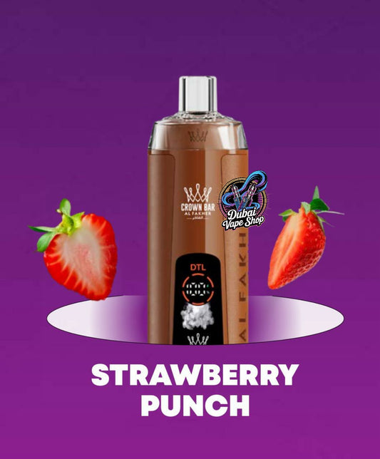 Al Fakher Crown Bar Crystal 8000 Puffs 5% Disposable Vape In Dubai