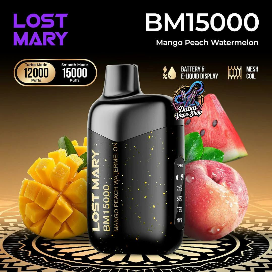 Lost Mary BM15000 Puffs 50mg Nicotine Disposable Vape In Dubai
