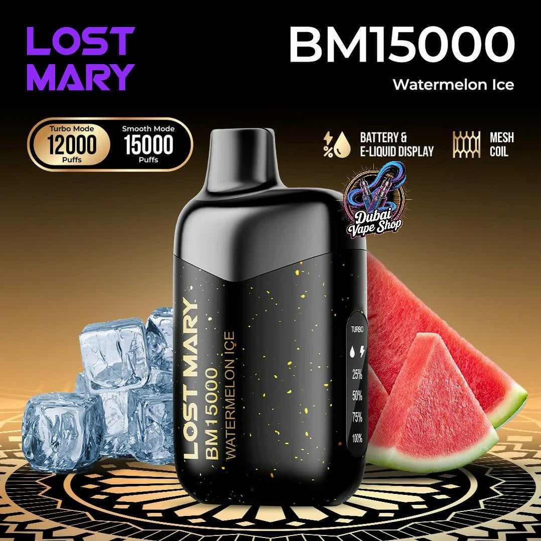 Lost Mary BM15000 Puffs 50mg Nicotine Disposable Vape In Dubai