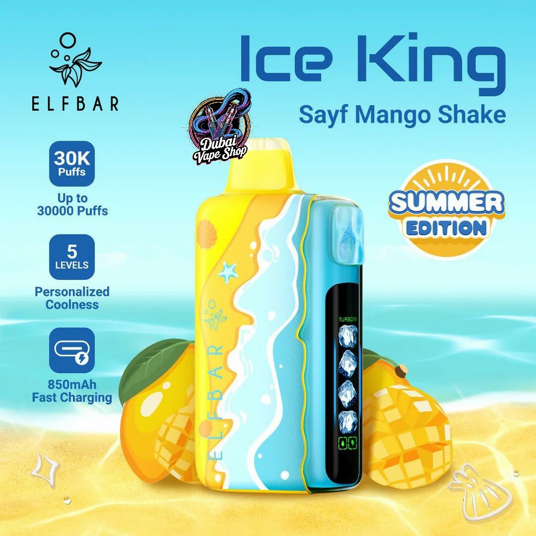 ELF BAR Ice King 30000 Puffs Disposable Vape 50mg In UAE