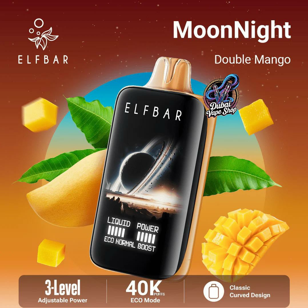 Elfbar Moonlight 40000 Puffs Disposable Vape 50mg In UAE
