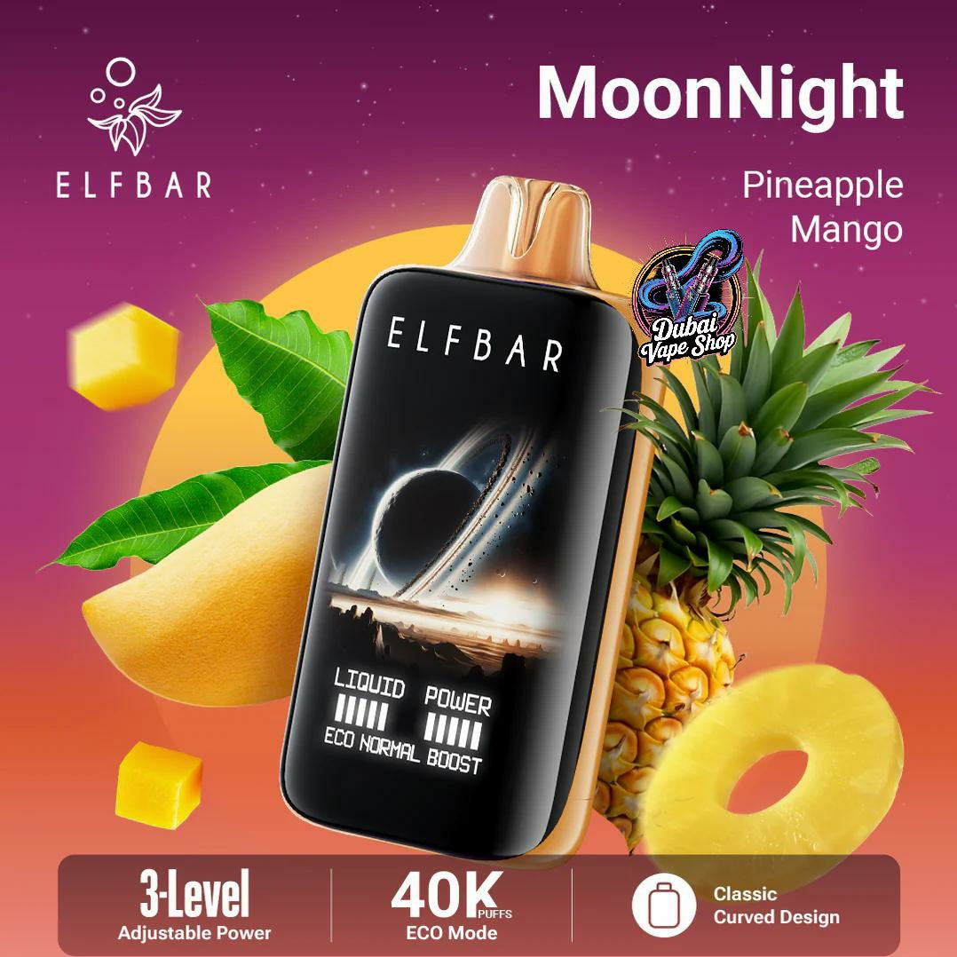 Elfbar Moonlight 40000 Puffs Disposable Vape 50mg In UAE
