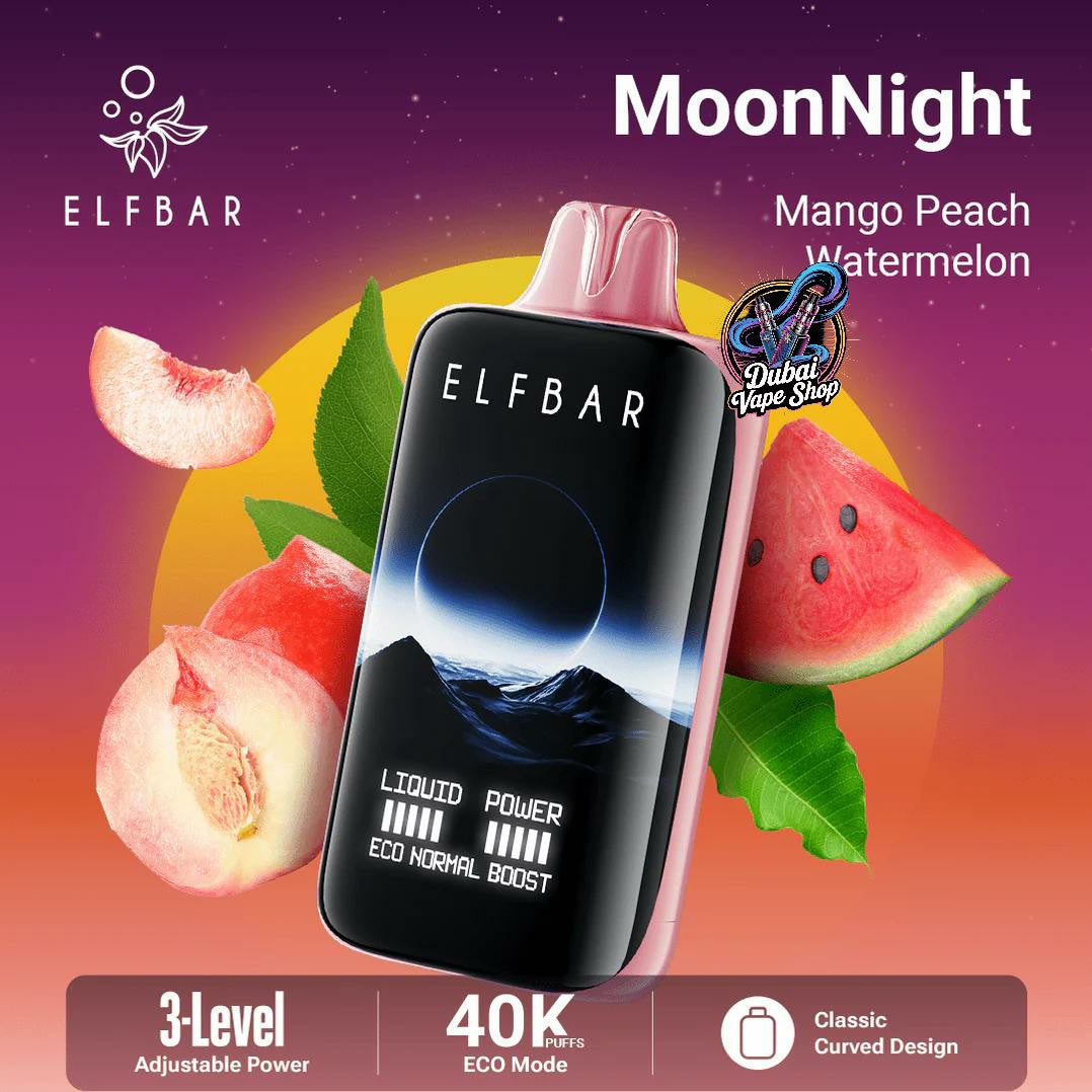 Elfbar Moonlight 40000 Puffs Disposable Vape 50mg In UAE