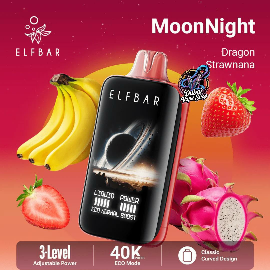 Elfbar Moonlight 40000 Puffs Disposable Vape 50mg In UAE