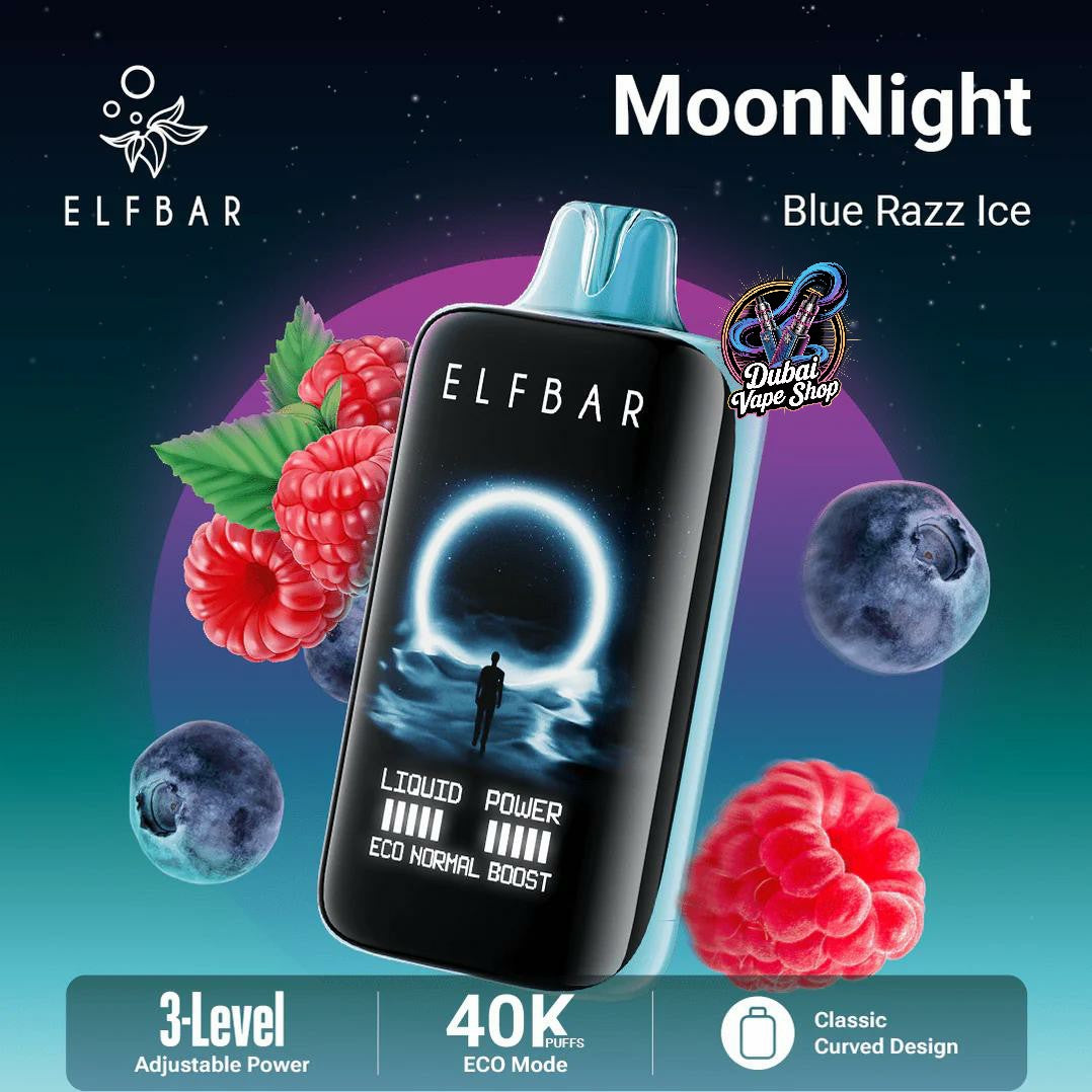 Elfbar Moonlight 40000 Puffs Disposable Vape 50mg In UAE
