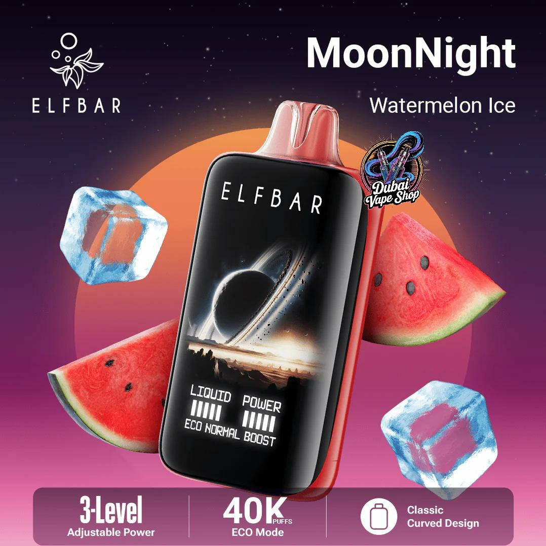 Elfbar Moonlight 40000 Puffs Disposable Vape 50mg In UAE