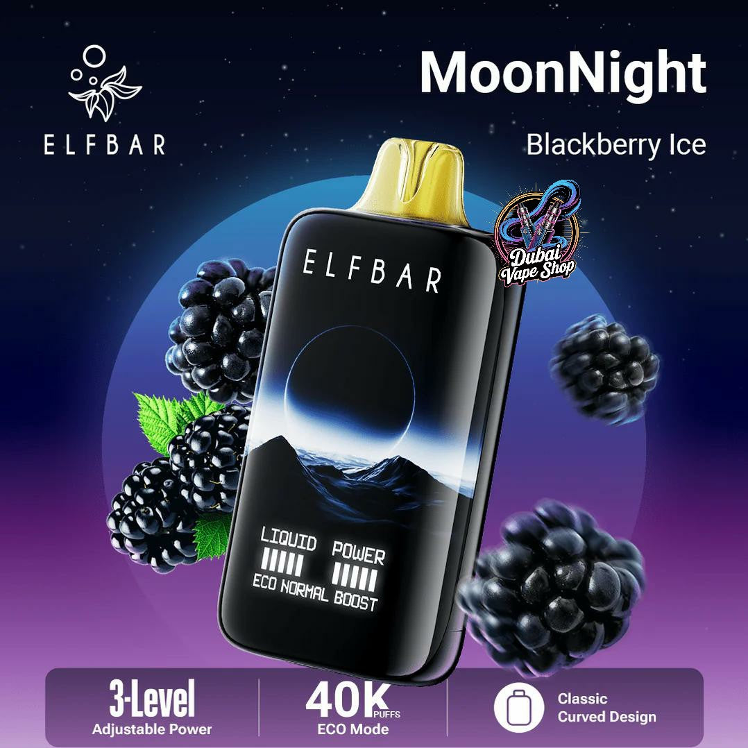 Elfbar Moonlight 40000 Puffs Disposable Vape 50mg In UAE
