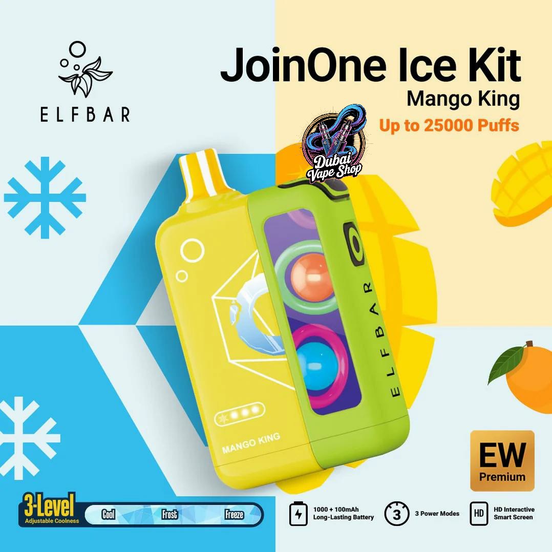 ELF BAR JoinOne Ice Kit 25000 Puffs Disposable Vape In Dubai