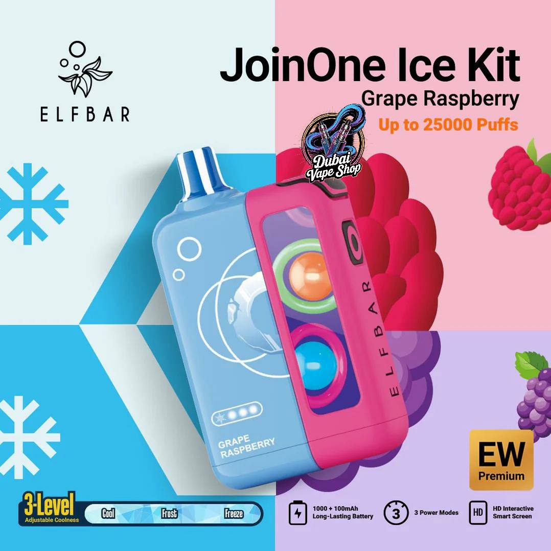 ELF BAR JoinOne Ice Kit 25000 Puffs Disposable Vape In Dubai