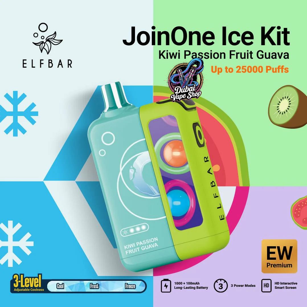 ELF BAR JoinOne Ice Kit 25000 Puffs Disposable Vape In Dubai