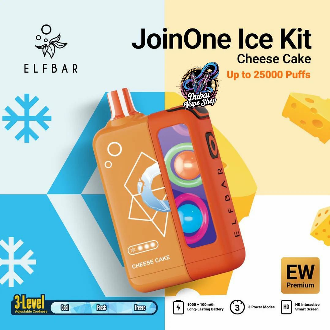 ELF BAR JoinOne Ice Kit 25000 Puffs Disposable Vape In Dubai