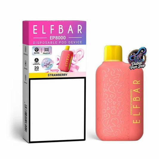 ELF Bar EP8000 Disposable Vape 8000 Puffs 20mg In UAE