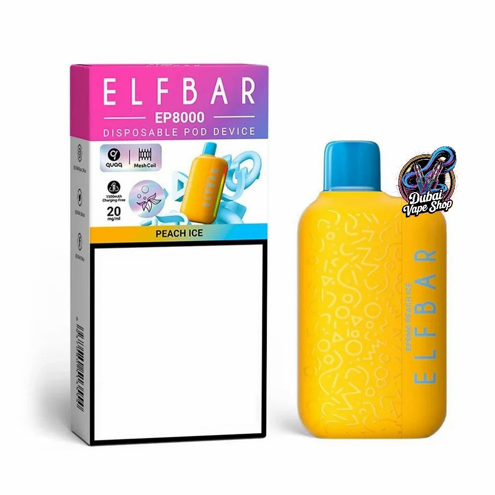 ELF Bar EP8000 Disposable Vape 8000 Puffs 20mg In UAE