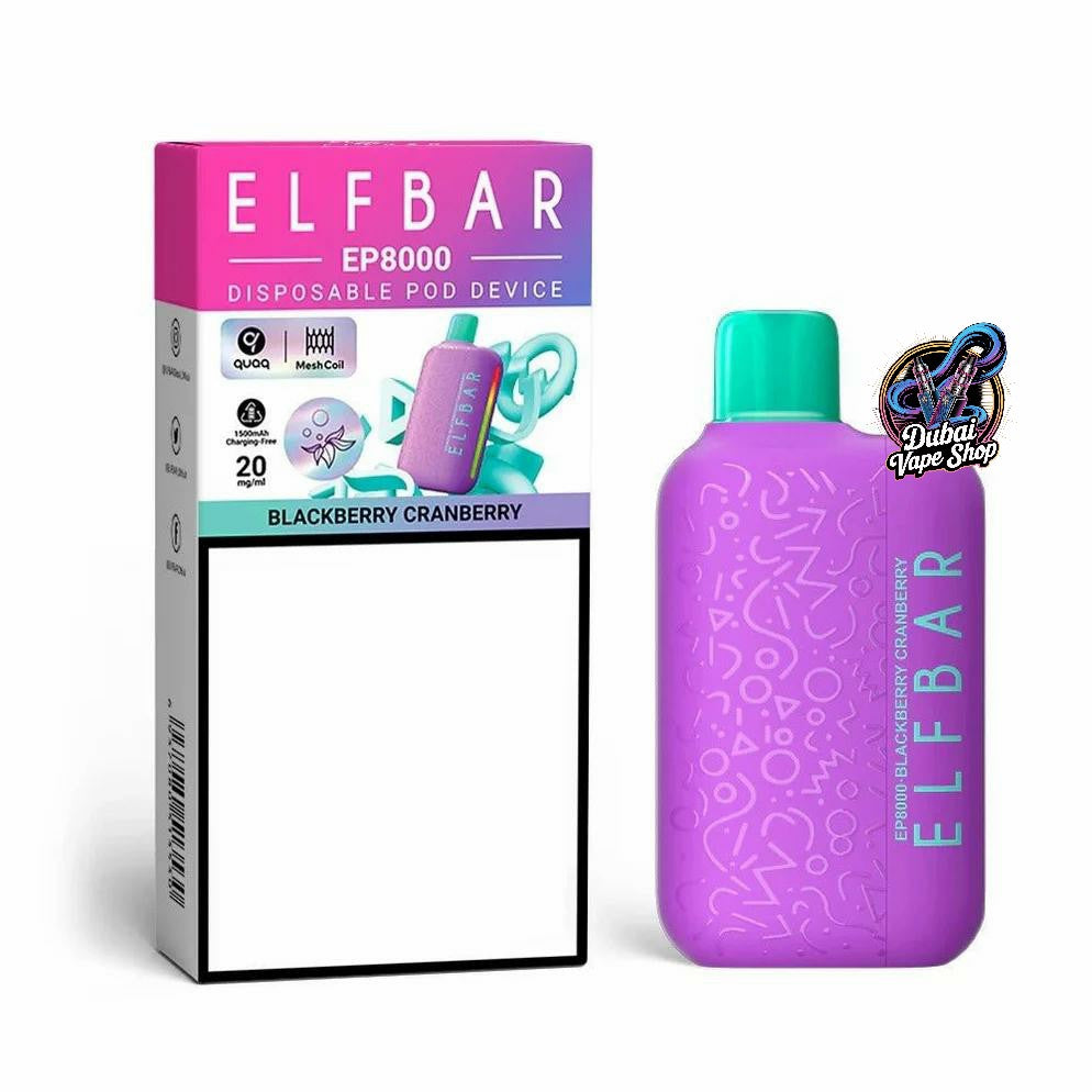 ELF Bar EP8000 Disposable Vape 8000 Puffs 20mg In UAE