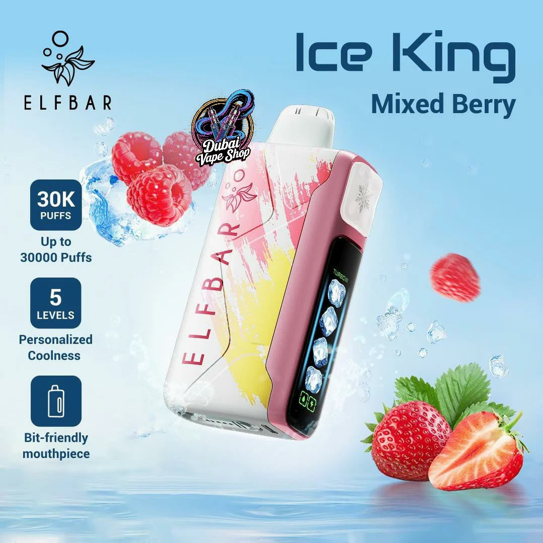 ELF BAR Ice King 30000 Puffs Disposable Vape 50mg In UAE