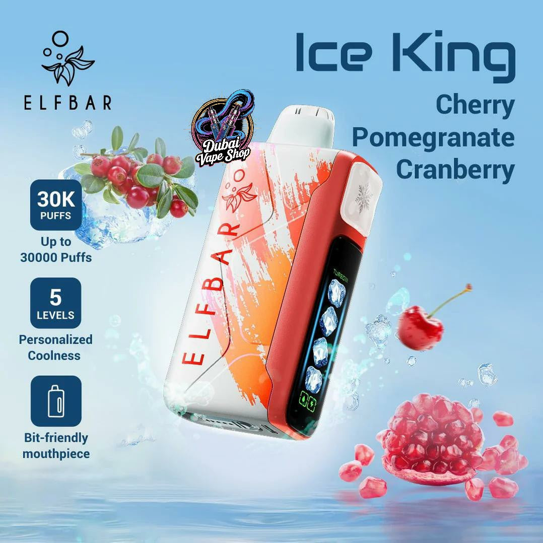 ELF BAR Ice King 30000 Puffs Disposable Vape 50mg In UAE