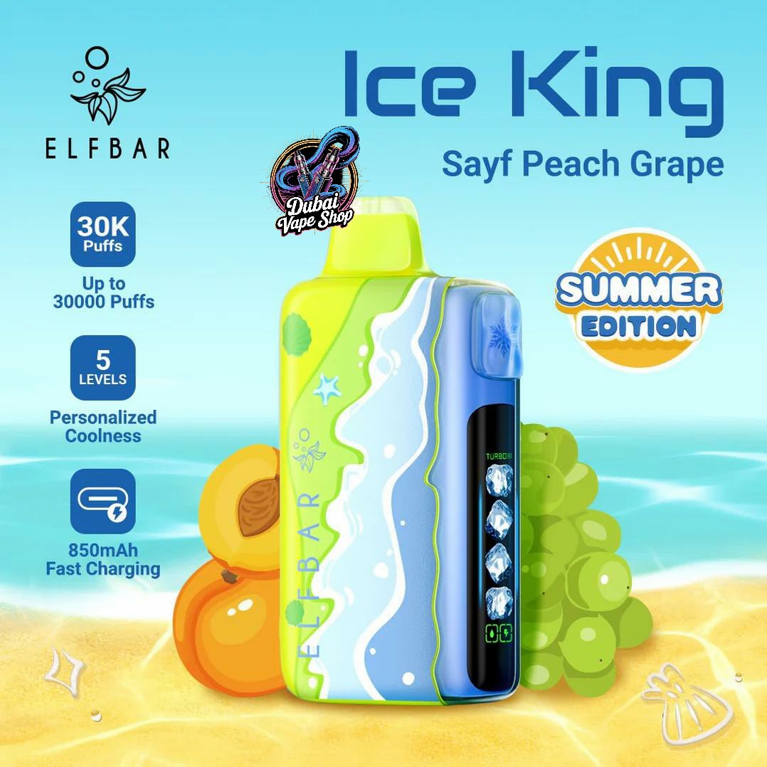 ELF BAR Ice King 30000 Puffs Disposable Vape 50mg In UAE