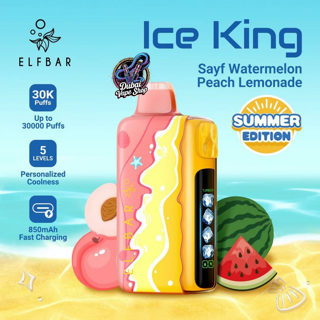ELF BAR Ice King 30000 Puffs Disposable Vape 50mg In UAE