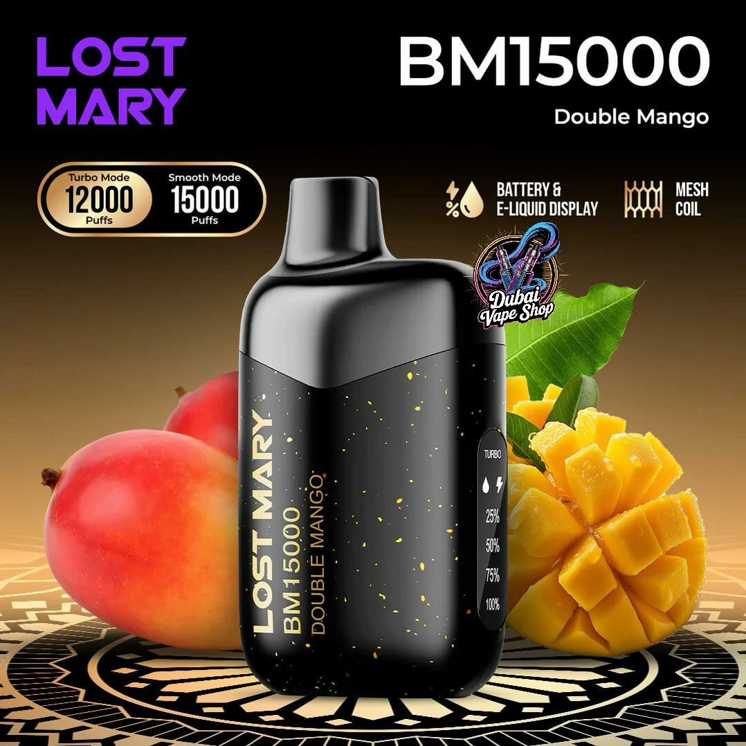 Lost Mary BM15000 Puffs 50mg Nicotine Disposable Vape In Dubai