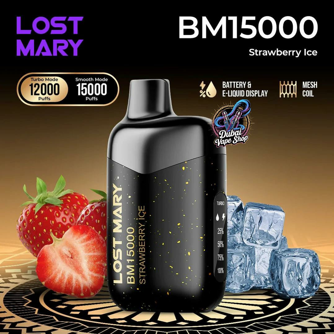 Lost Mary BM15000 Puffs 50mg Nicotine Disposable Vape In Dubai