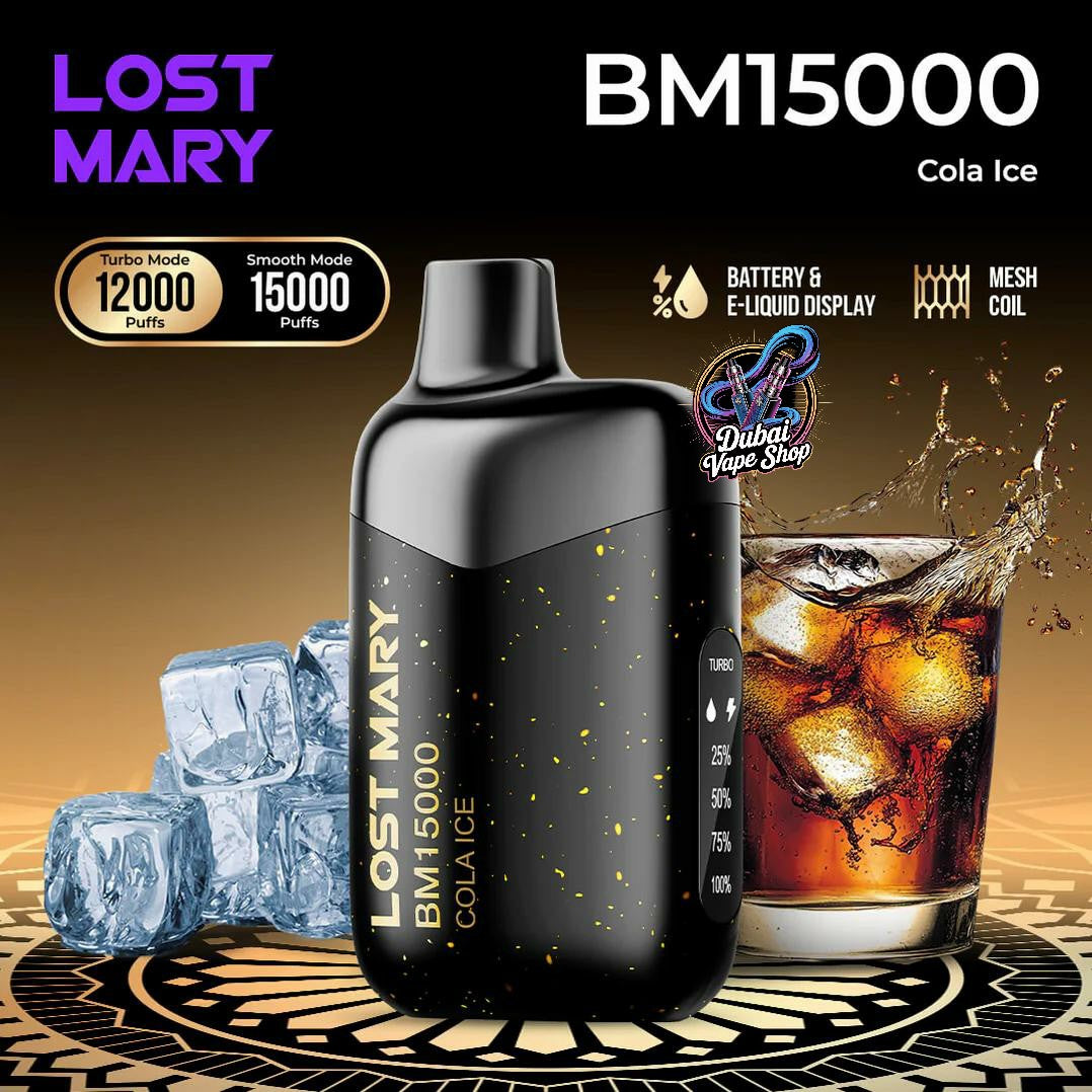 Lost Mary BM15000 Puffs 50mg Nicotine Disposable Vape In Dubai