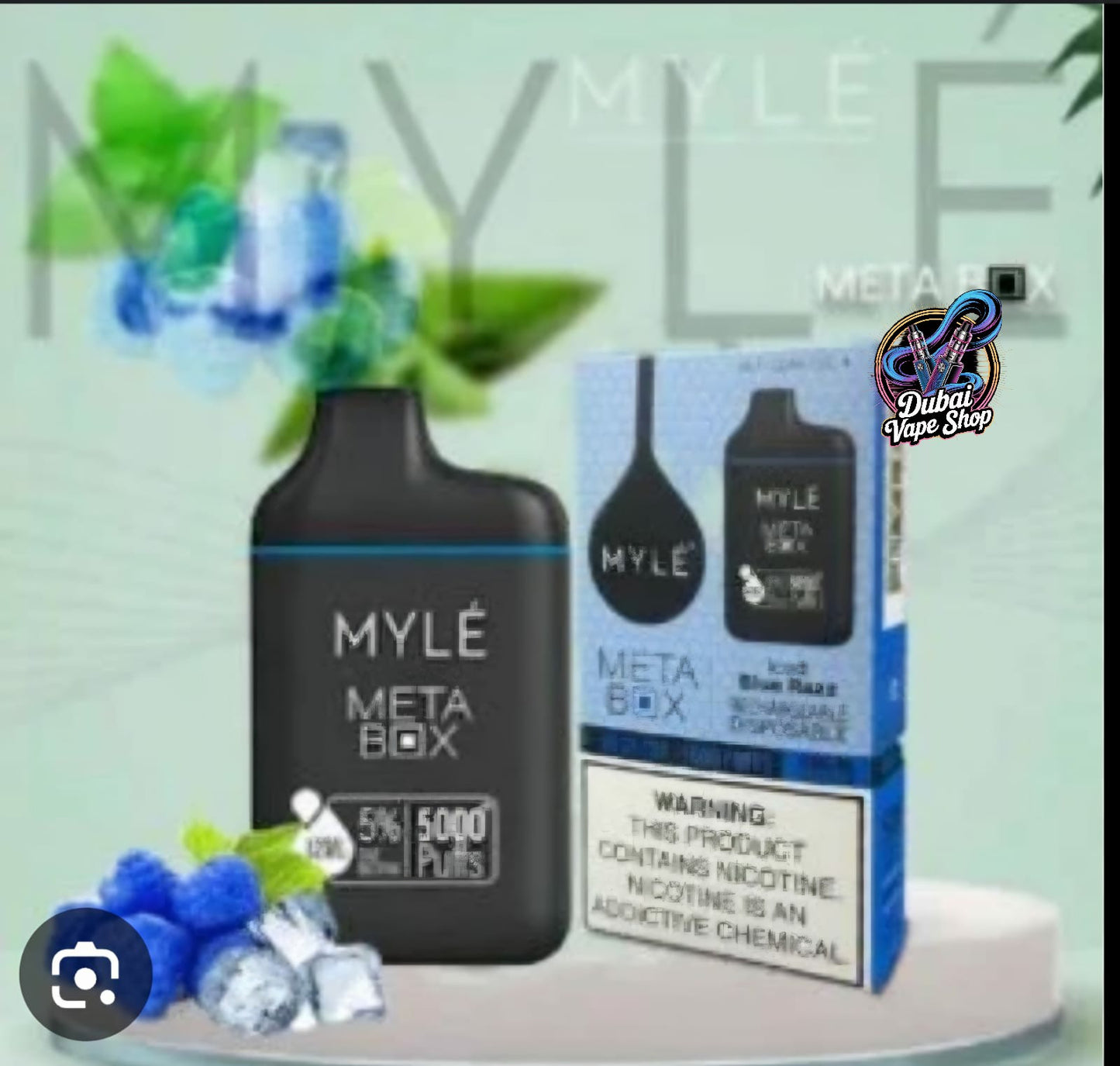 Myle Meta Box 5000 Puffs 20mg 50mg In UAE