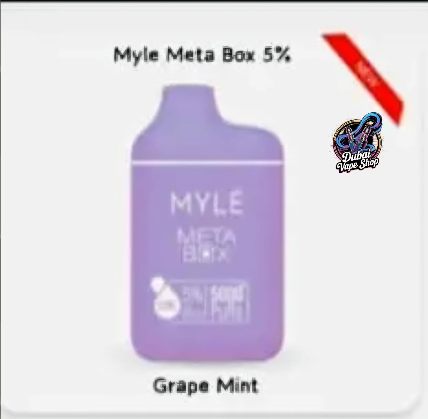Myle Meta Box 5000 Puffs 20mg 50mg In UAE