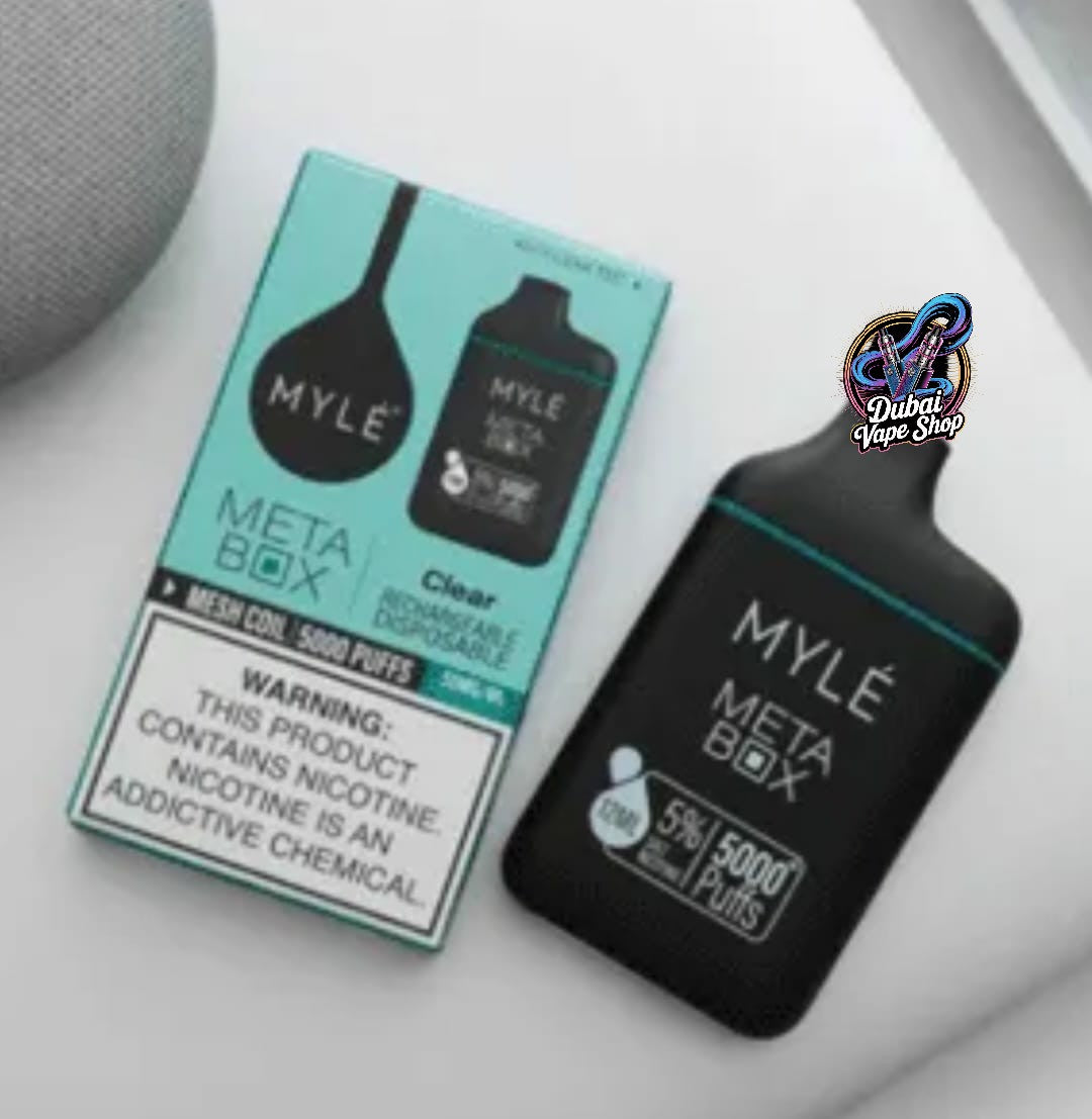 Myle Meta Box 5000 Puffs 20mg 50mg In UAE