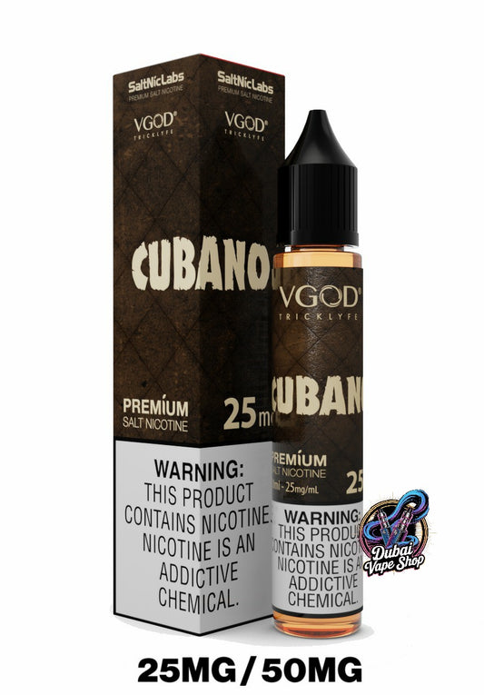 VGOD Salt Nic Labs Cubano E-Liquid 25MG & 50MG  in Dubai
