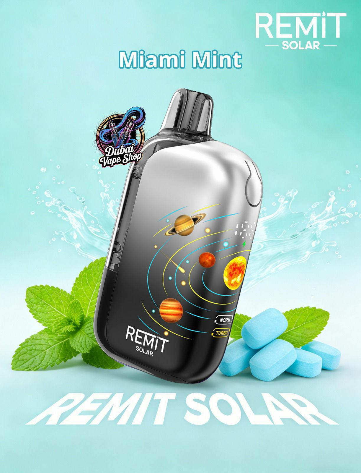 Remit Solar 50000 Puffs Disposable Vape Dual Mode in UAE