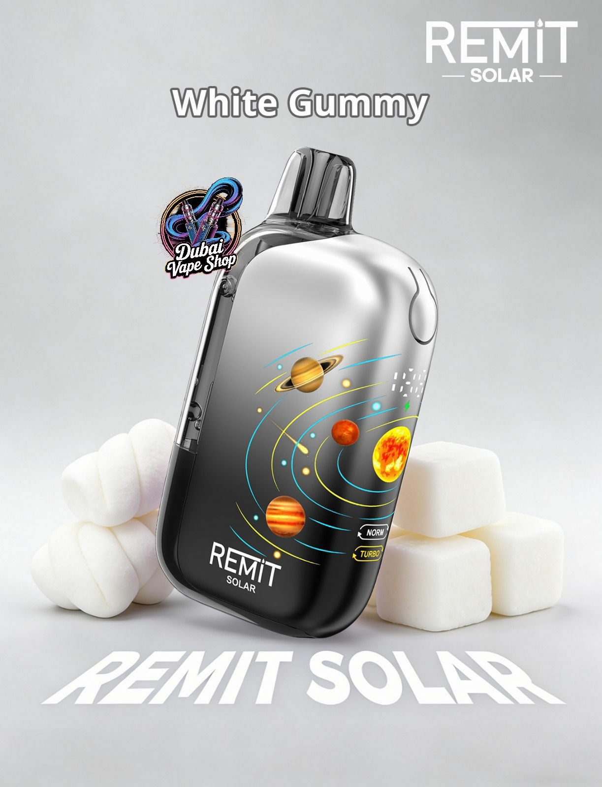 Remit Solar 50000 Puffs Disposable Vape Dual Mode in UAE
