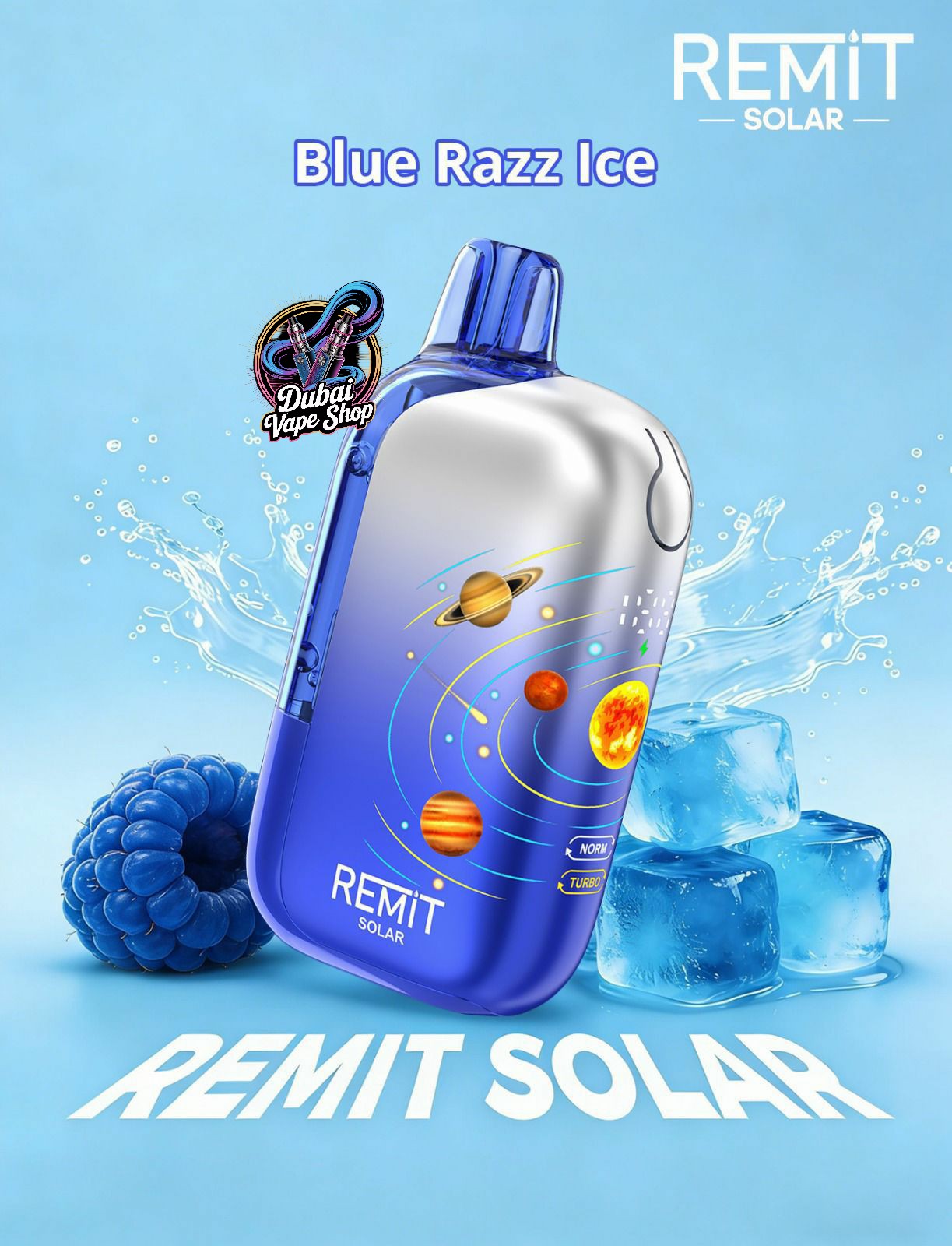 Remit Solar 50000 Puffs Disposable Vape Dual Mode in UAE