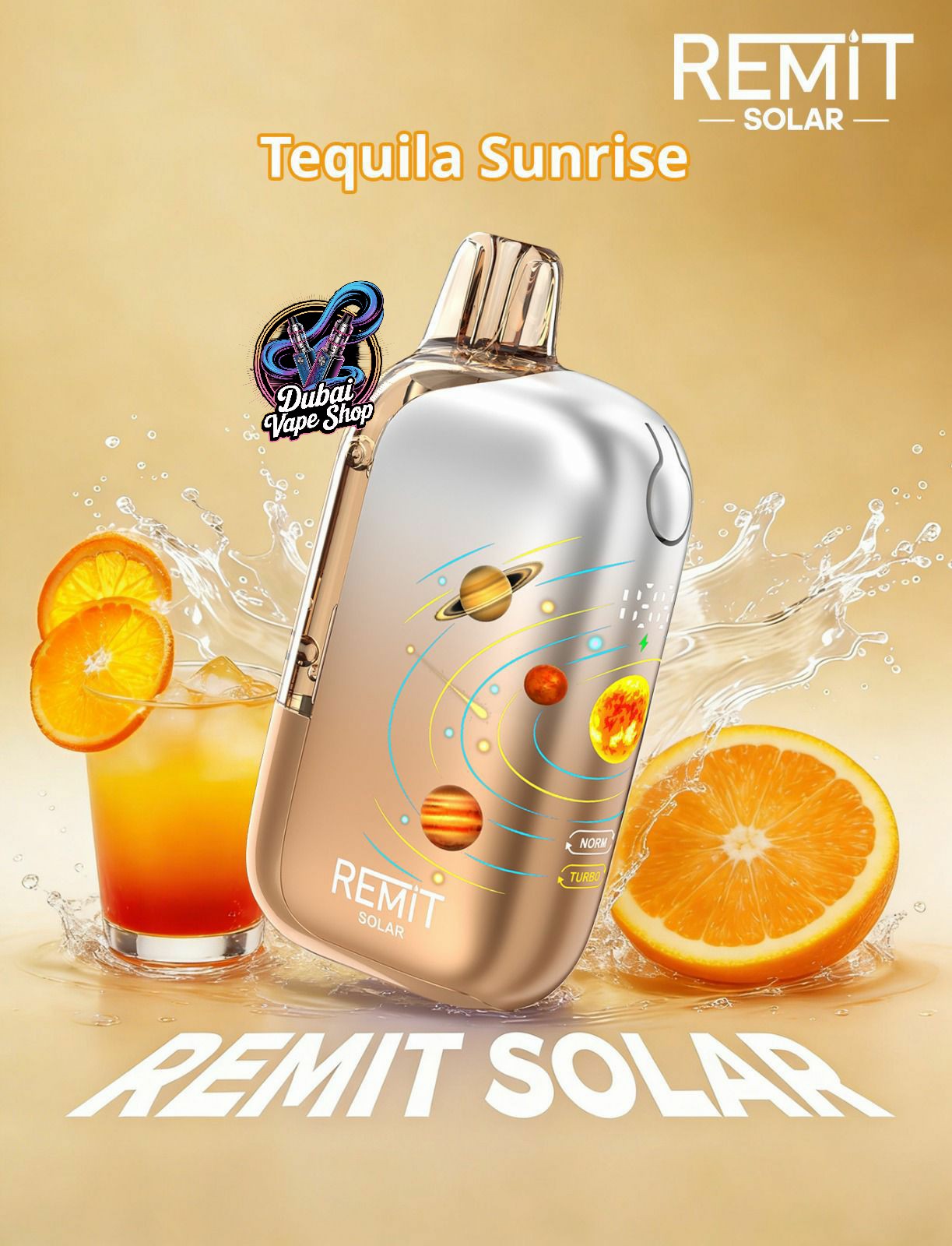 Remit Solar 50000 Puffs Disposable Vape Dual Mode in UAE