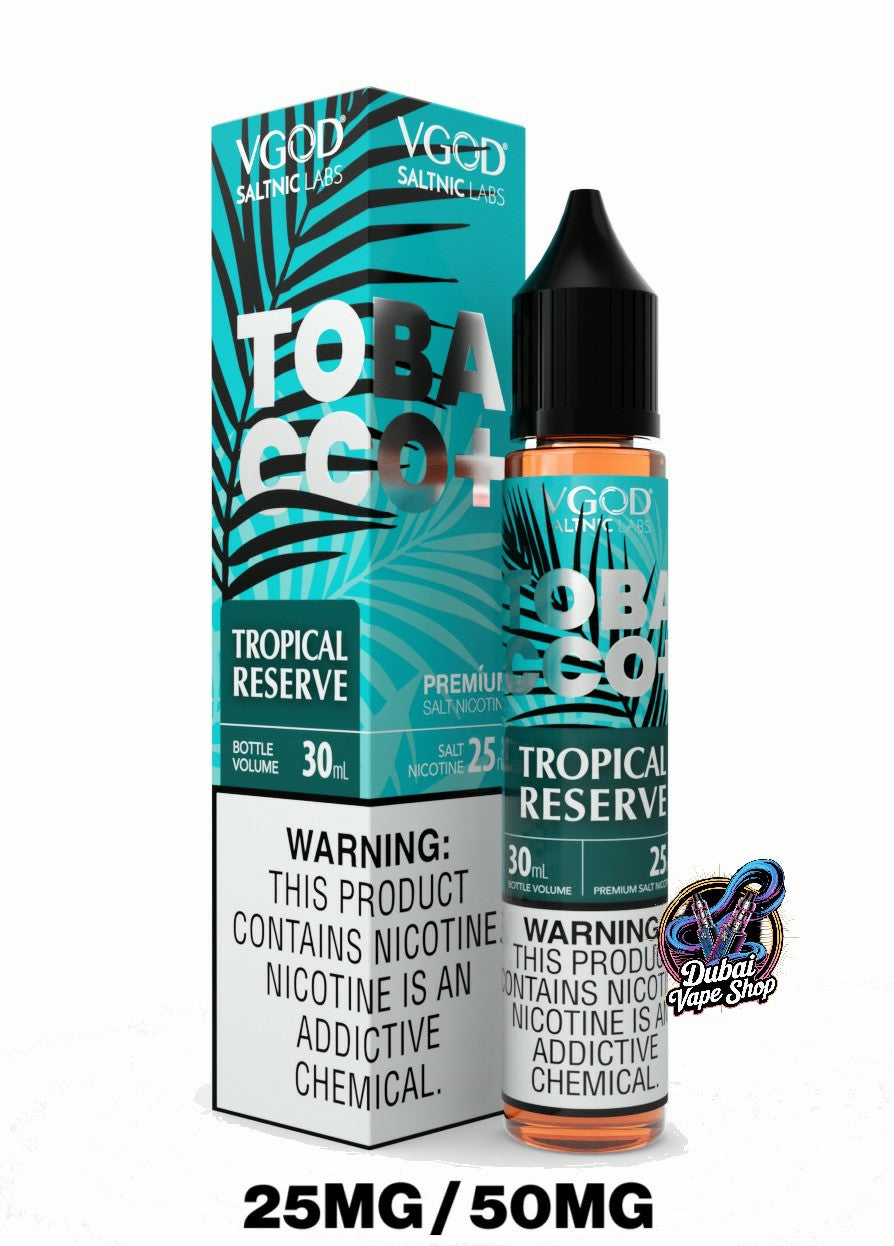 VGOD Tobacco Plus Saltnic 30ml E-Liquid 25mg & 50mg in DUBAI