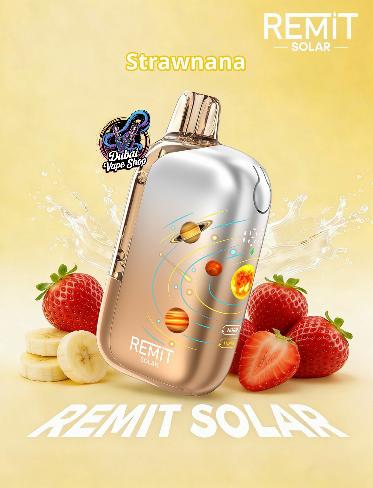 Remit Solar 50000 Puffs Disposable Vape Dual Mode in UAE