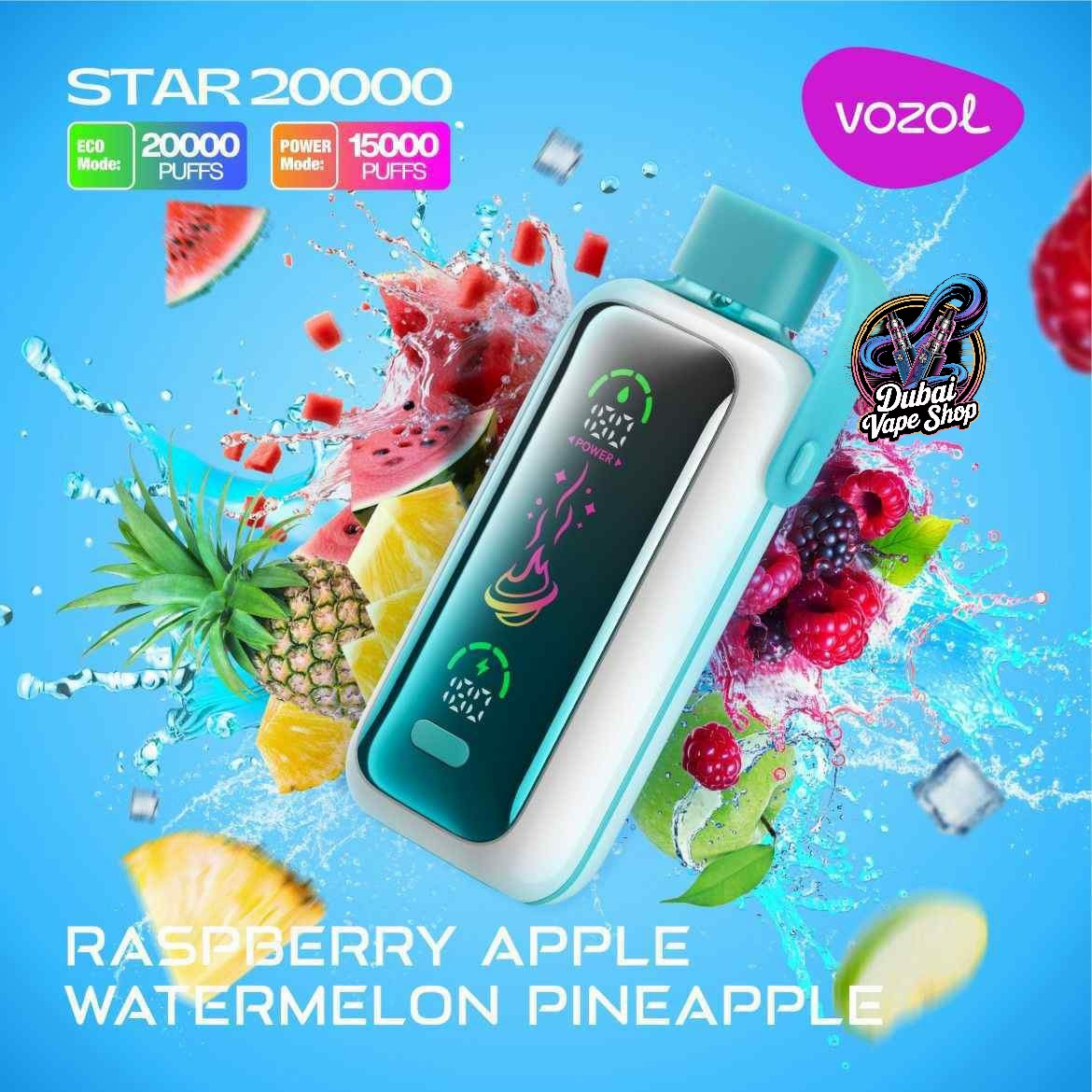 Vozol Star 20000 Puffs Disposable Vape In Dubai