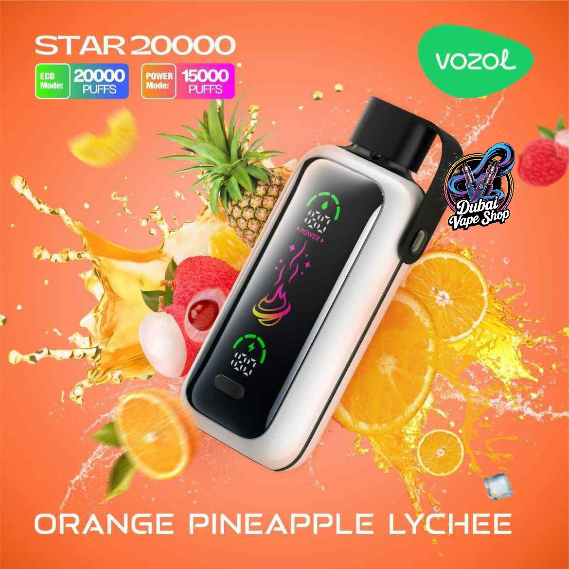 Vozol Star 20000 Puffs Disposable Vape In Dubai