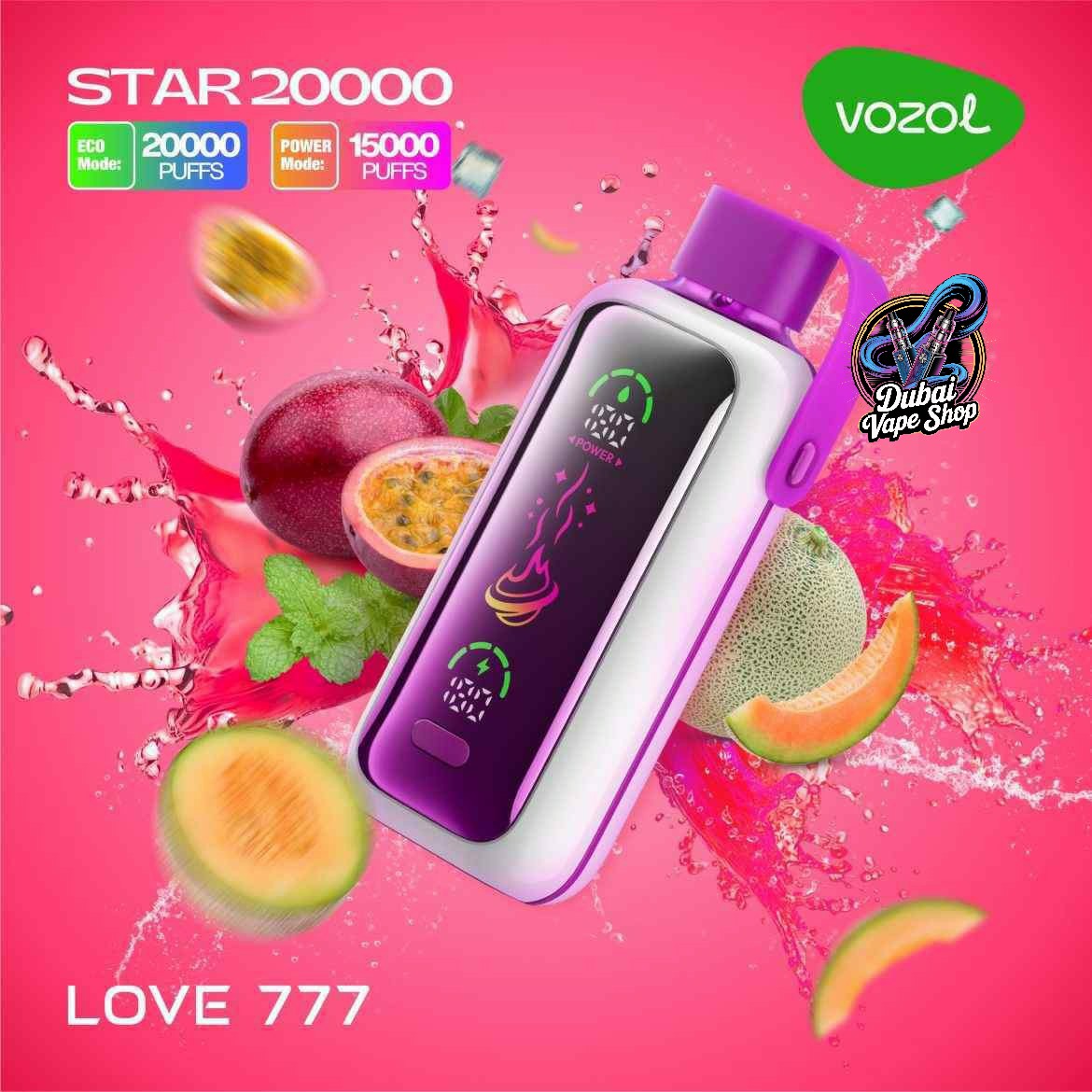 Vozol Star 20000 Puffs Disposable Vape In Dubai